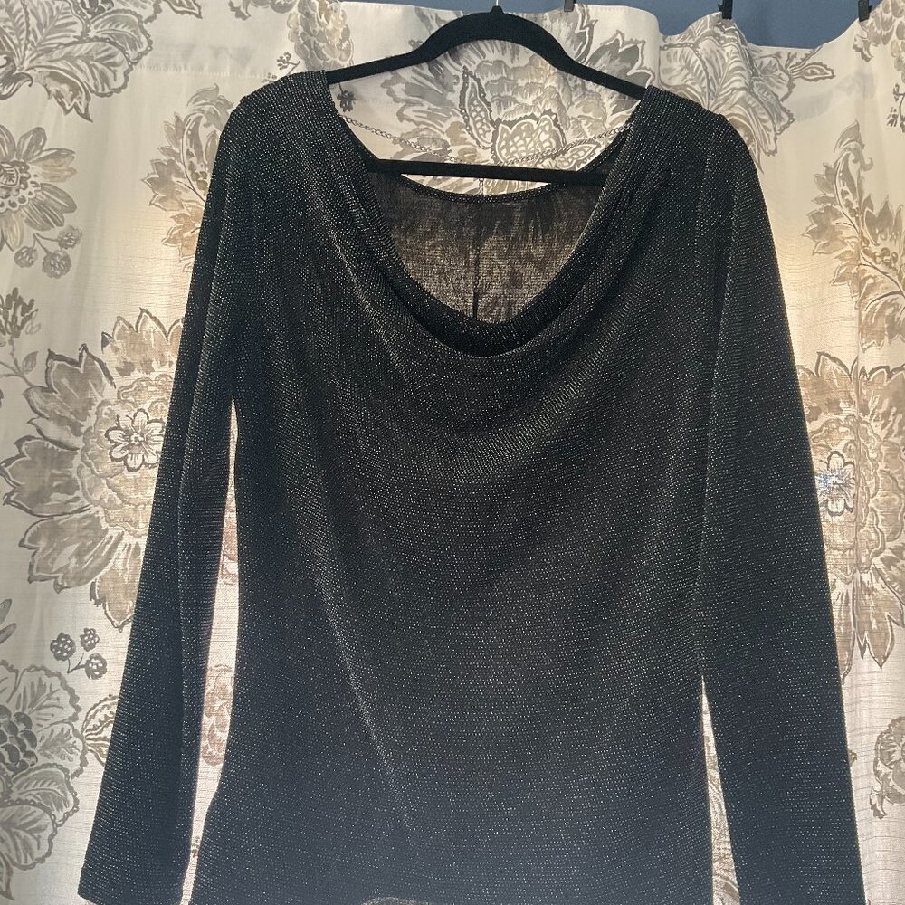 Michael Kors black top size medium